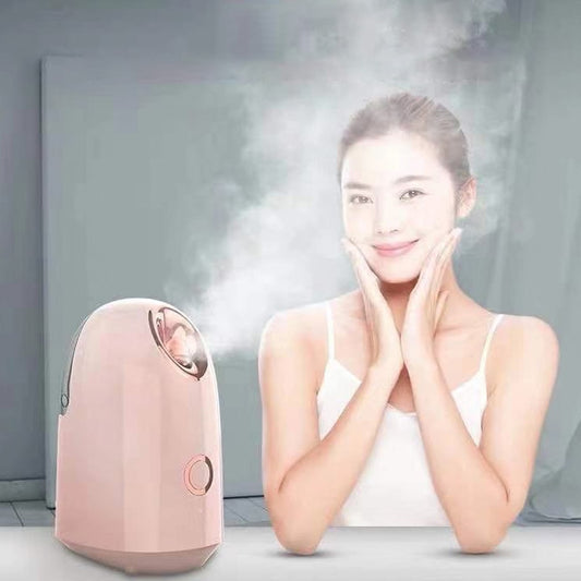 Vaporizador facial nano iónico humidificador con vapor caliente para rostro que hidrata y limpia poros